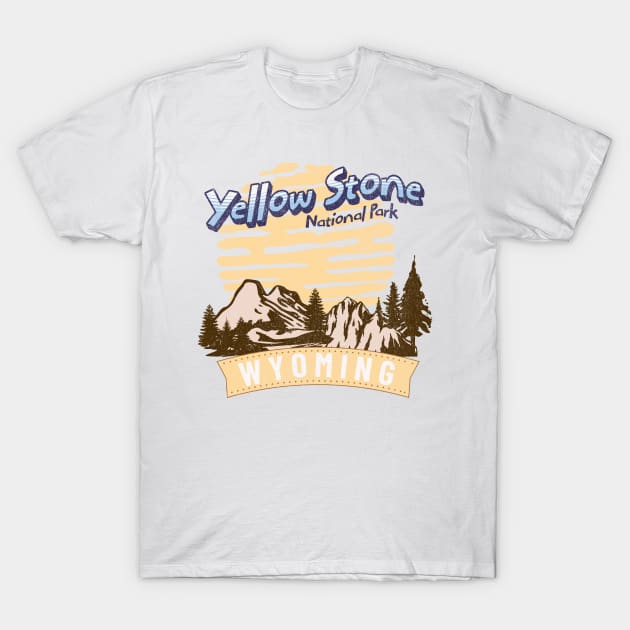 Yellowstone National Park, Wyoming T-Shirt by HUNTINGisLIFE